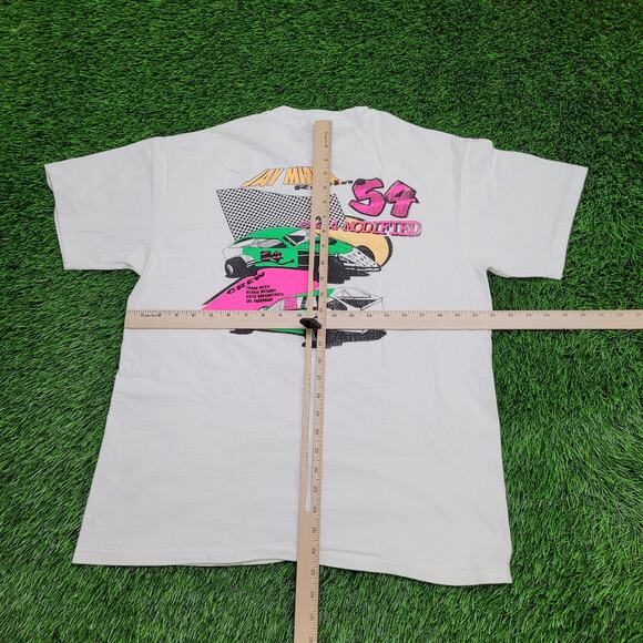 Vintage 90s 1992 Pro-4 Modified Racing Shirt M/L 21x26 Jay-Mizer - Picture 3 of 16